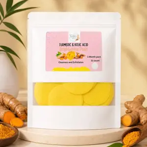 Turmeric & Kojic Acid Brightening Pads 1 Month pack