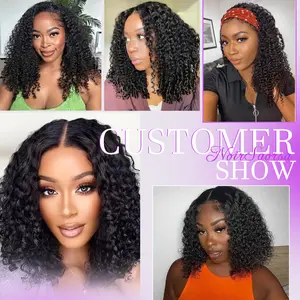 [FLASH SALE] 13x4 HD invisible wig, no glue needed—put it on and go right away. 12-inch Bohemian braided water wave pre-cut invisible wig — premium fiber, suitable for beginners; ultra-soft, stretchy curls. Deals for you days