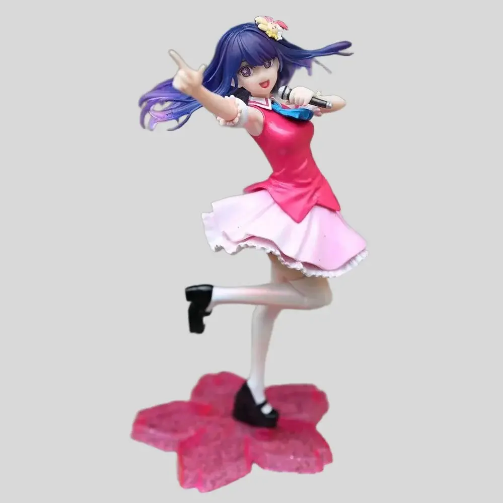 24cm Hoshino Ai Anime Figure (Concert Version/Stage Outfit) — Anime Collectible Model, Desktop Ornament, Gift, Toy