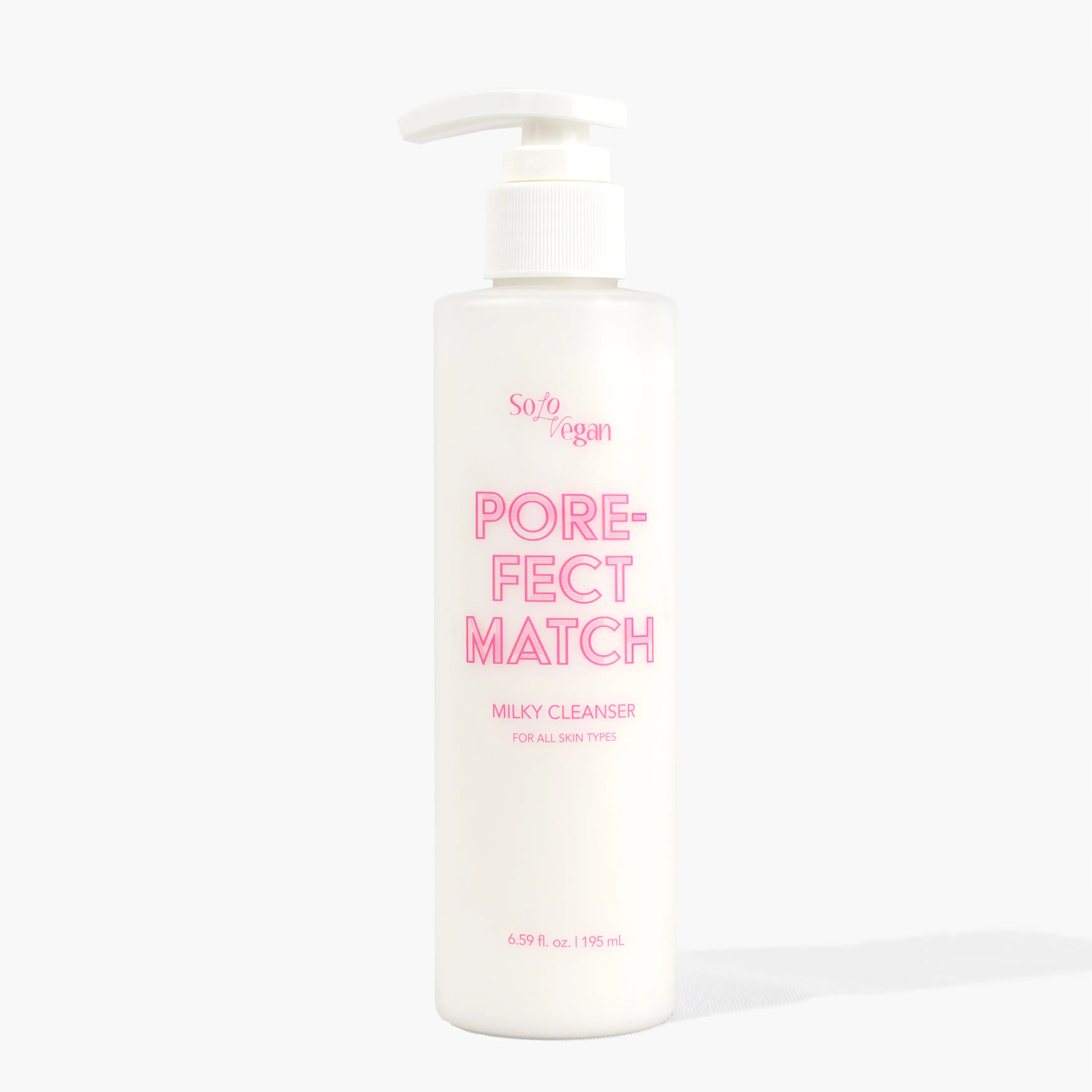 [SoloVegan] Facial Cleanser Makeup Remover Cleansing Milk, Korean Skincare Skin Repair Facial Wash Facial Cleansing Comfort