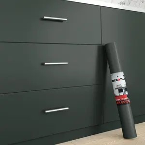 Dark Green Peel and Stick Wallpaper 17.7"x200" Green Wallpaper Removable Adhesive Wallpapers for Accent Wall Dark Green Contact Paper for Cabinets and Drawers Solid Green Wall Paper Vinyl