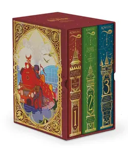 Harry Potter Books 1-3 Boxed Set (Minalima Edition) (Interactive Illustrated Edition) -- J. K. Rowling - Other