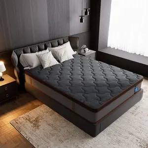 【Father's Day】 12” Luxury 9-Layer Hybrid Mattress, Gel Memory Foam, Individually Wrapped Springs, Breathable, Supportive, Pressure-Relieving for Deep Restful Sleep, Available in Mattress Full Size, Colchones Queen Size, Twin, Twin XL, King summervib