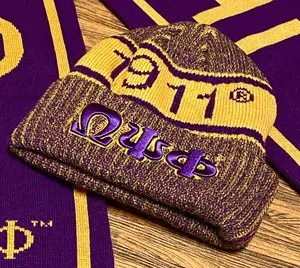 Omega Psi Phi Beanie Hat