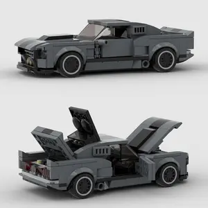 Super Car Building Kit, 318pcs Super Racing Toy for Kids Aged 6+, Perfect Birthday Christmas Gift for Adults & Speed Champions Collectors, Building Blocks Set