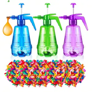 3 in 1 Water Balloon Inflator, Water Balloon & 1 Count Inflator, Portable Inflation Station for Water Balloon, Party Supplies