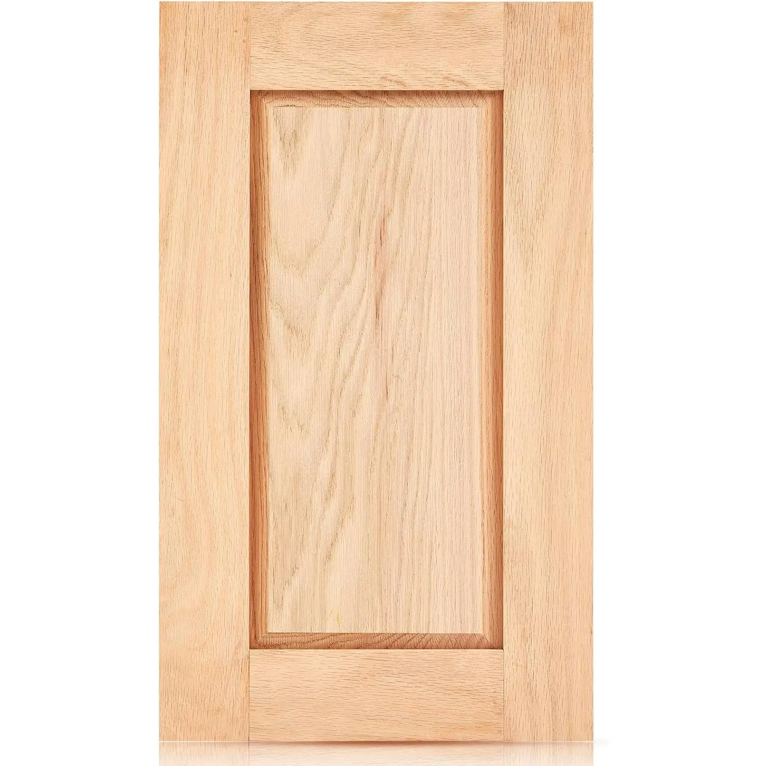 Unfinished Oak Kitchen Cabinet Door Replacement Shaker Cabinet Doors Bathroom Vanity Replacement Doors for Kitchen, Bathroom, Closet(13.25'' W X 22.5'' H)