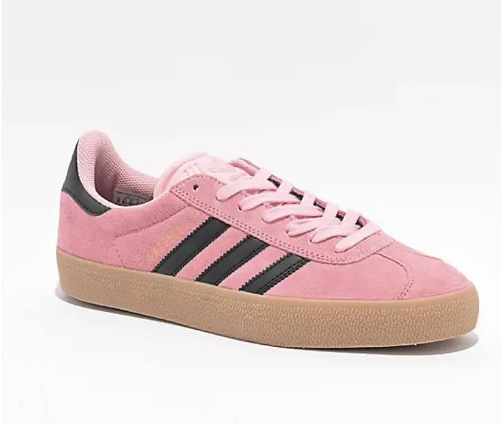 adidas gazelle silver green womens ADIDAS ORIGINALS Women's Sambae White and Pink Sneakers  Pavidas