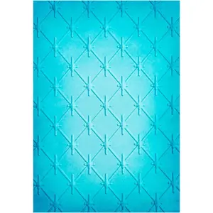 3D Embossing Folder for Card Making, Cross Rhombus Plastic Texture Fades Embossing Folder Template for Scrapbooking Cardstock Album DIY Decoration Paper Crafting 6.3x4.5inch