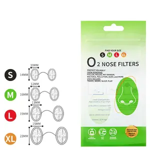 Dust-Proof Nose Mask Filter, Expandable Nose Guard for Dust, Particles, Haze, Industrial Use, Disposable Invisible Mouth Mask Nasal Plug