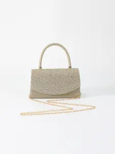 Latest Evening Bag with Rhinestones, Fashionable Luxury Crossbody Handbag, Elegant Lady's Evening Clutch, Sparkling Diamond Handbag, Chic Crossbody Bag