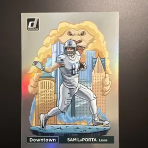 Donruss NFL Sam laporta downtown