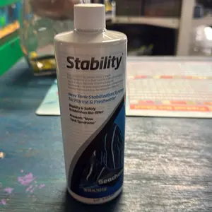 Seachem Stability - Aquarium Stabilization Solution for Fish & Plants - Enhances Health & Creates Stable Environment - Ideal for Beginners & Experts