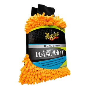 Meguiars  Hybrid Extremely Plush Microfiber Wash Mitt for Gently Waxing While Washing