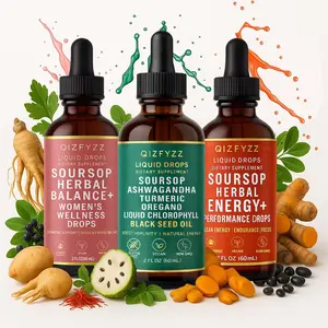 Three Different Flavors of Annona Drops, Lime Moringa Seaweed Oregano Turmeric Black Seed Oil Drops, Women's Health Drops - Angelica, Maca & Saffron Blend Drops, Energy Drops - Maca, Ginseng & Rodeola Blend | Natural Focus & Stamina Boost (2 oz)