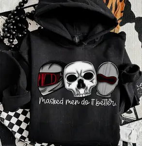 Masked Men Do It Better - Hoodie - Book Boyfriend Shirt, Haunting Adeline, Legancy Of God, The Heathen, Lights Out Shirt