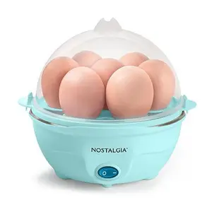 Nostalgia Retro Premium 7-Egg Cooker in Aqua Nostalgia Retro Premium 7-Egg Cooker in Aqua