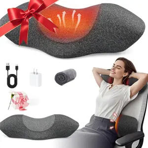 Neck Massage Pillow with Heating and Vibration, Ergonomic Shoulder Massager, Deep Tissue Massage, Valentine's Day & Mother's Day Gift, Neck Shoulder Relaxer, Massagers India