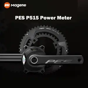 Magene PES P515 Power Meter Crankarm Cycling Spider-Based Power Meter 110 BCD 4 Bolt24mm Steel Spindle ANT Bluetooth Pedal Chain