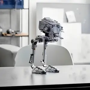 586pcs At-St Walking Mech Building Block Toy, High-Quality Playset, DIY Model Kit, Building Block Sets, Home Decoration, Birthday Gift, Halloween Christmas Present