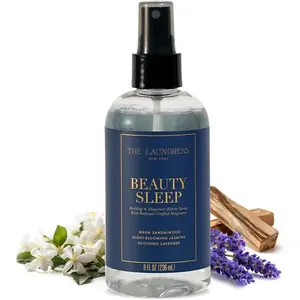 Beauty Sleep Spray, Wrinkle Release Spray, Pillow Spray, Refresher, Upholstery and Spray, Tranquil Comforting Inspired Scent, 8 Fl Oz