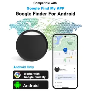 Smart Google GPS Tracker, BT-compatible Tag for Android Phones, Key Wallet Luggage Pet Finder, Precise Location Tracking Device