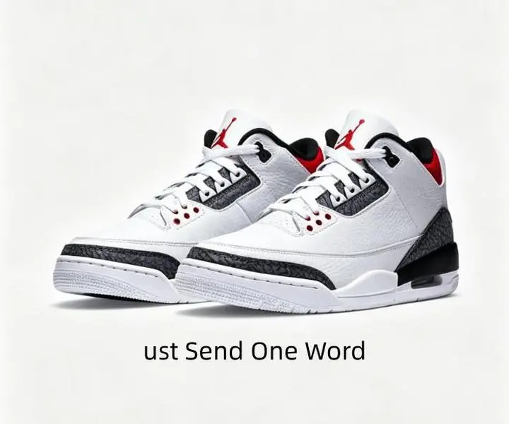 Brand New Sealed Unisex Black Crack White Red Lining Mid Top Hip Hop Sneakers Rubber Anti Slip Air Cushion Thick Tongue Court Gym Retro Street Shoes