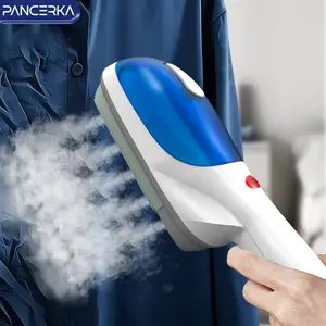 Handheld Clothes Steamer with Fabric Brush, Powerful Steam Iron for Travel - Fast Heating, Strong Steam Penetration Removes Wrinkles, Portable for Home and Office