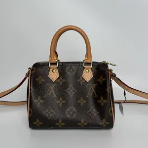 Pre-owned Louis Vuitton canvas Crossbody Bags louis vuittion speedy nano 【BF 12Z】