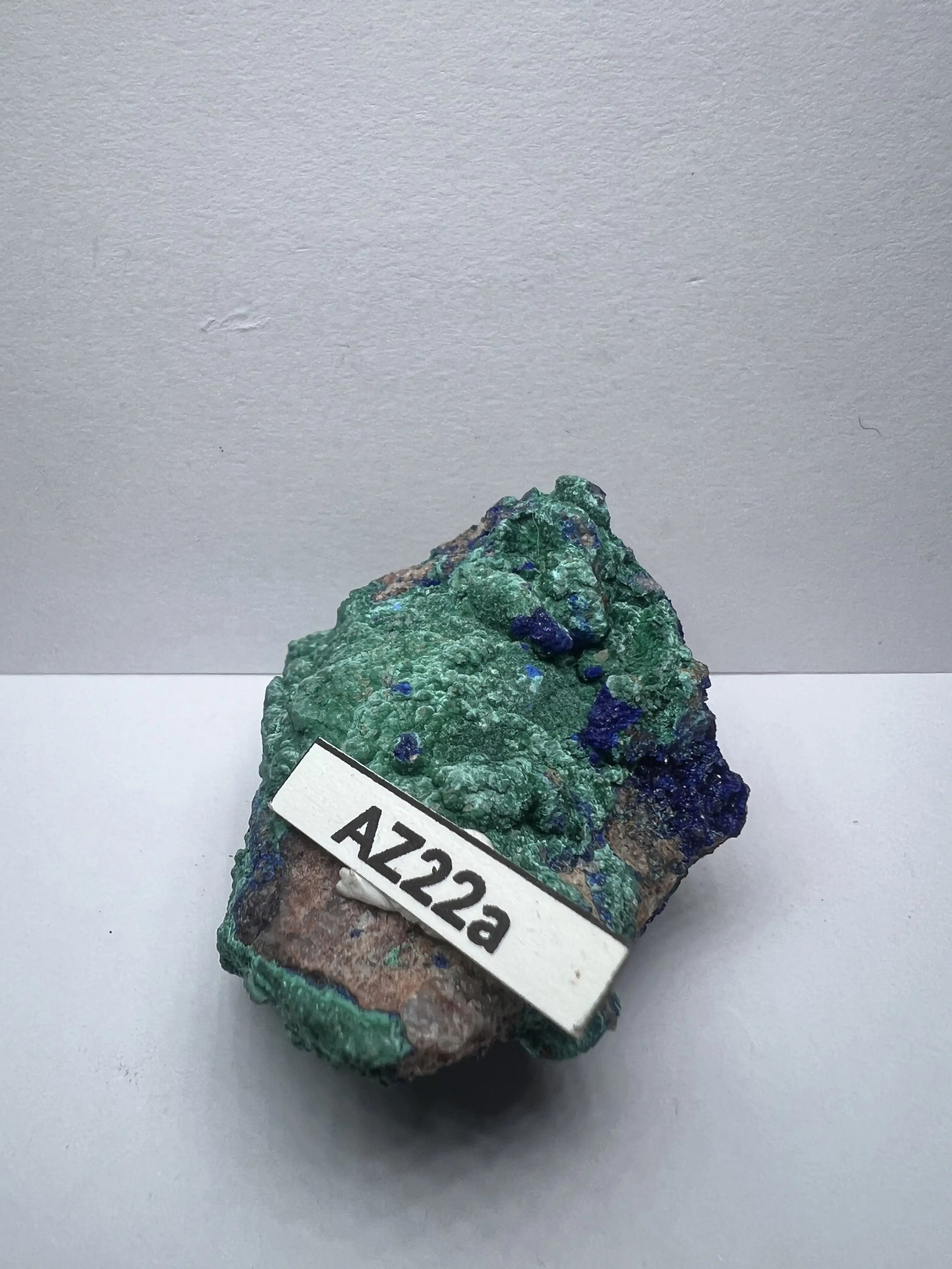 Azurite with Malachite Raw Specimens - Morocco
