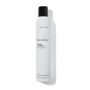 bondbar Hair Spray - 10oz Adults' Haircare Product, Flake-Free, Fast-Drying, Lightweight, Frizz-Reducing Hair Styling Spray