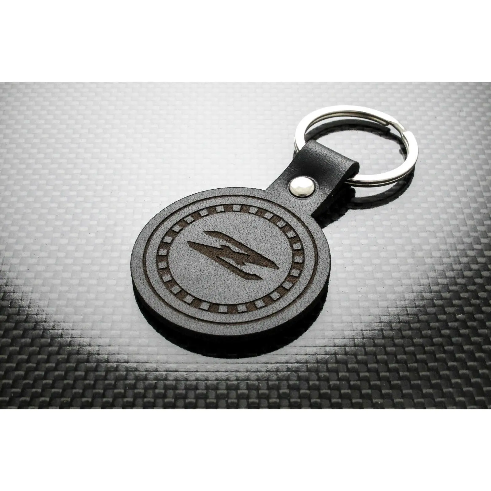 Leather Keychain for Datsun Z (Symbol)