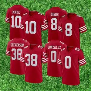 HOT NEW American Football Jersey 2026 Men's and Women's American Football Jerseys, MAYE#10,... Jerseys, Sportswear, Training Jerseys, T-shirts, Quick-Drying Tops - Hot Trend 2026 #tiktokshop  #fashion #football