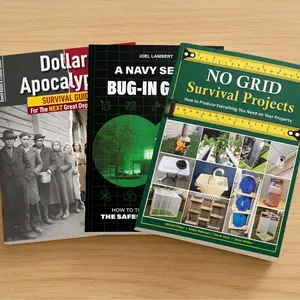 The Ultimate Survival Bundle | 3 Books (No Grid Survival Projects, A Navy Seal's Bug-In Guide, Dollar Apocalypse)