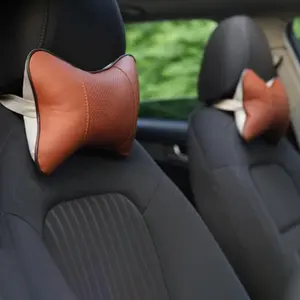 Ergonomic Design Car Neck Pillow, Breathable Soft Car Headrest Cushion for Driving Home Office, Car Interior Accessories