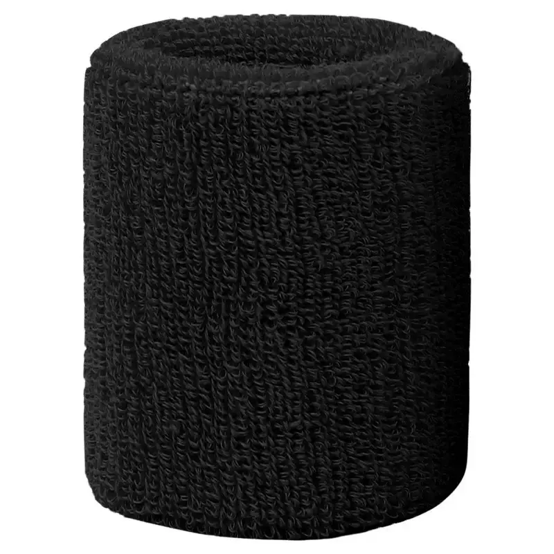 Customized Cotton Knit Sporty Wristbands - Embroidery, Sweat-Wicking, Breathable, Wrist Protection for Fitness Sports