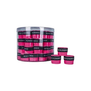Six.Zero Premium Cushioned Over Grips with Extra Tack, Synthetic Leather Material, Fits Tennis Pickleball Paddles and Ball Sports Equipment
