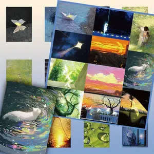 63pcs Starlight Healing Series Stickers, Sticker Decals, Suitable for Faith Based Designs Such As Scrapbooks, Diaries, Laptops, Water Bottles, Cars, Etc., with Positive Messages As Gifts