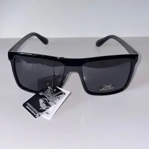 Locs Hardcore Shades - Black Frame with Dark Lenses, Ideal for Everyday Wear