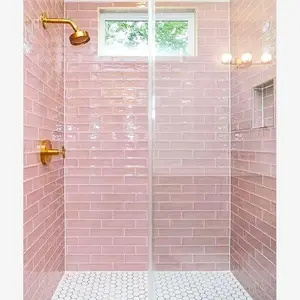 Chanelle Princess Pink 3x12 Glossy Ceramic Tile