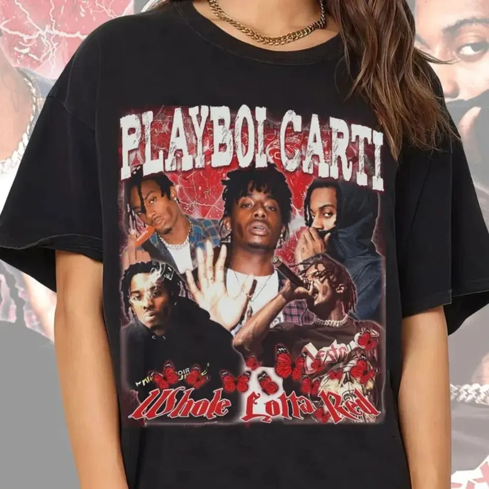 Playboi Carti Vintage Shirt, Playboi Carti T-Shirt, Gift for Fan