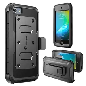 i-Blason Armorbox Case Designed for iPod Touch 7/6/5, Full Body Case with Built-in Screen Protector for Apple iPod Touch 5th/6th/7th Generation