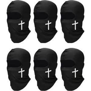 6 Pcs Ski Mask Cover Balaclava Full Face Mask Summer Face Cover UV Windproof Balaclava for Men Women Outdoor Sports