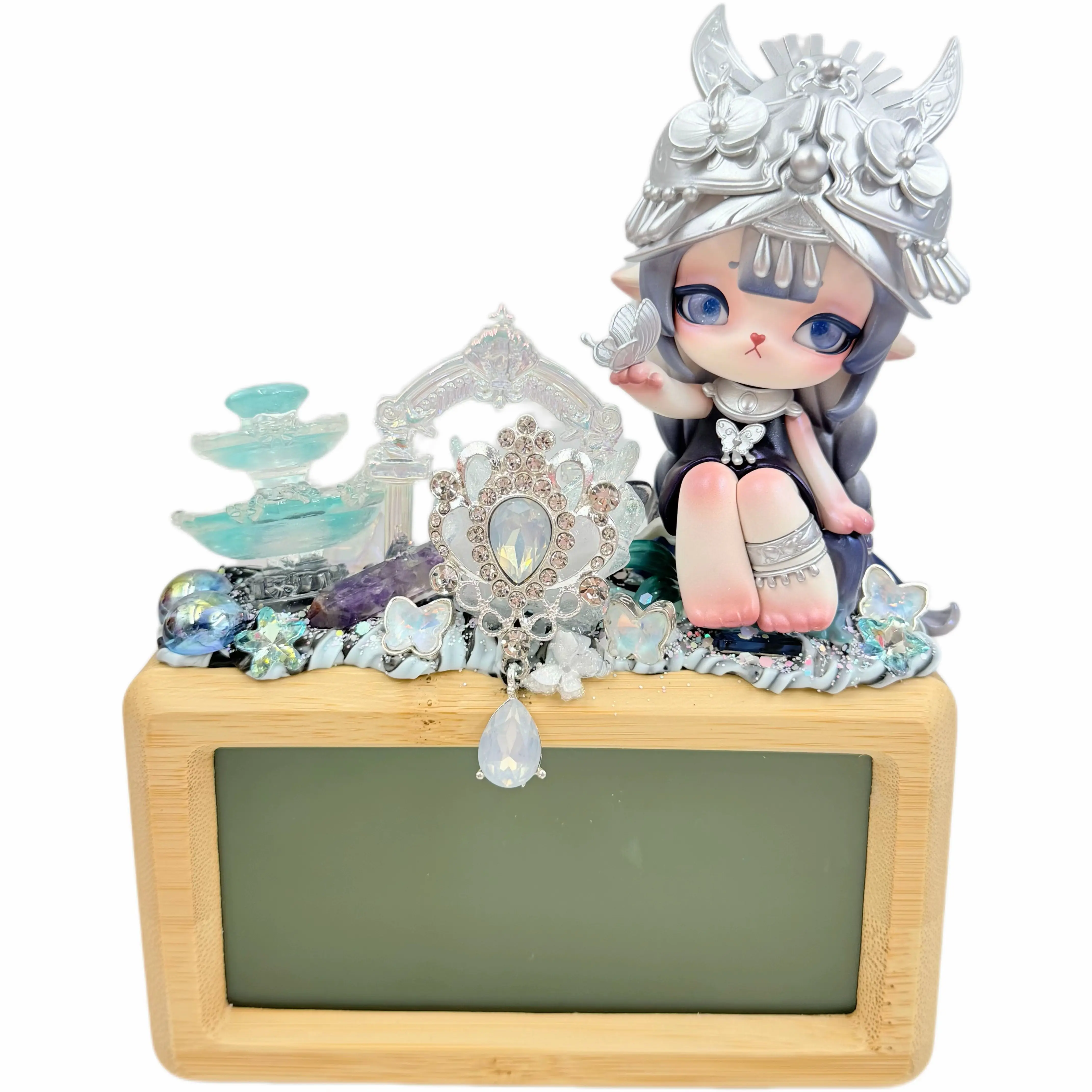 Alarm clock with Cream Glue Doll DIY - Kosbling Blind Bag