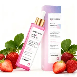 LINKEVAP Strawberry & Vanilla After Shave Oil – Moisturizing & Soothing Oil for Smooth, Hydrated Skin, Ideal for Women’s Shaving Care