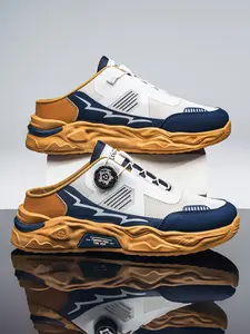 One-Piece Slip-On Lazy Shoes, //camo Men's Casual Shoes, Anti-Slip, Breathable, Durable, Indoor, Vacation, Daily Wear, Plus Size, Unisex