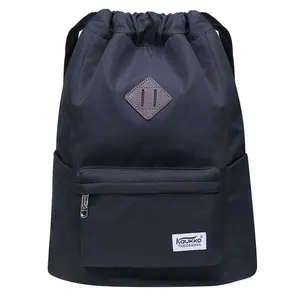 KAUKKO Gym Bag Hipster Backpack Drawstring Sports Backpack