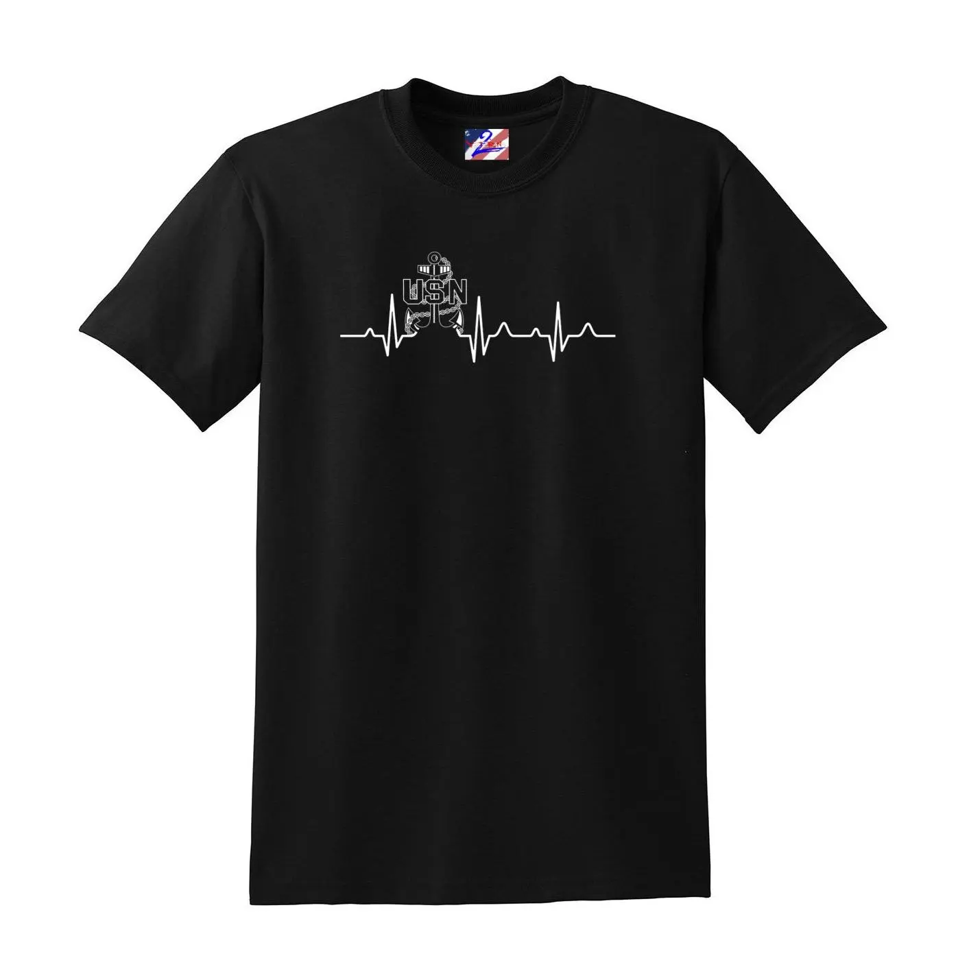 Navy Chief Heartbeat T-shirt, Navy Chief Navy Pride