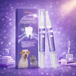 Pet Oral Repair Gel  Remove Tartar & Bad Breath—Dog/Cat Teeth Whitening & Gum Care