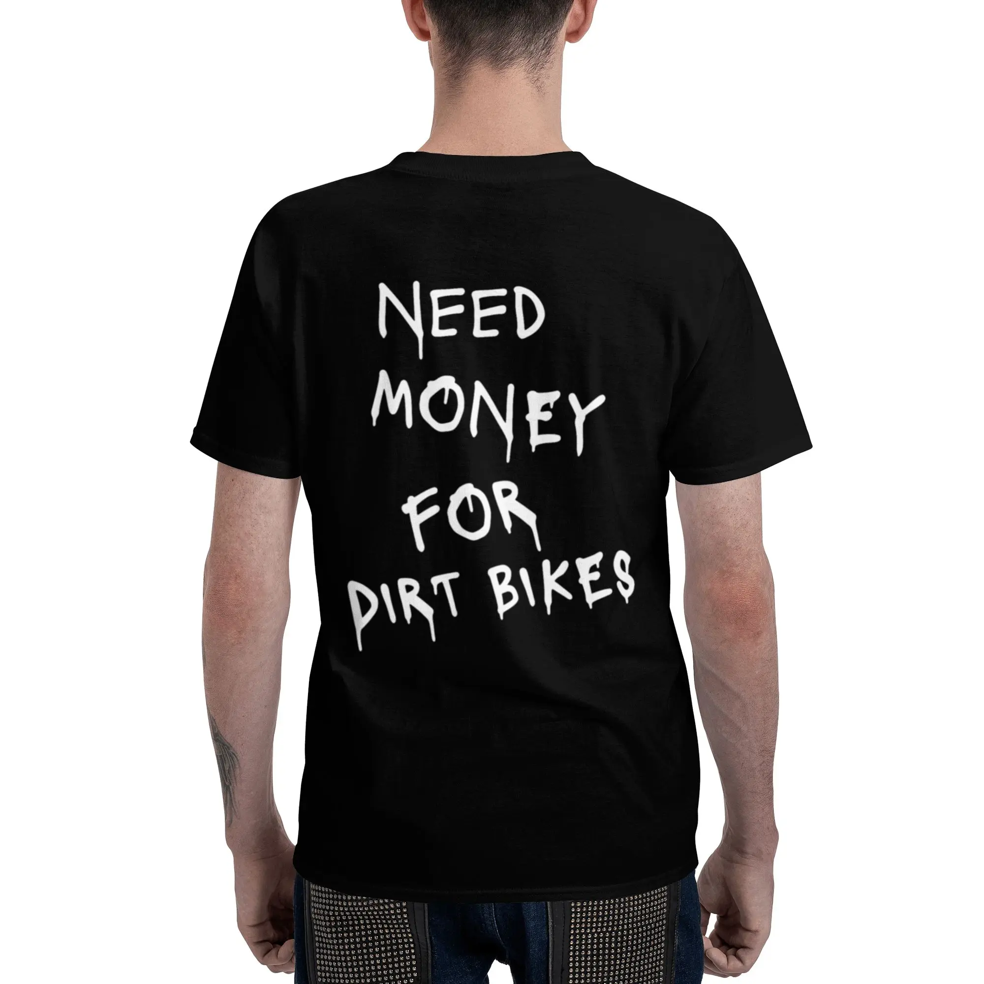 Oversized Vintage Tee Men Need Money for Dirt Bikes T-Shirt
